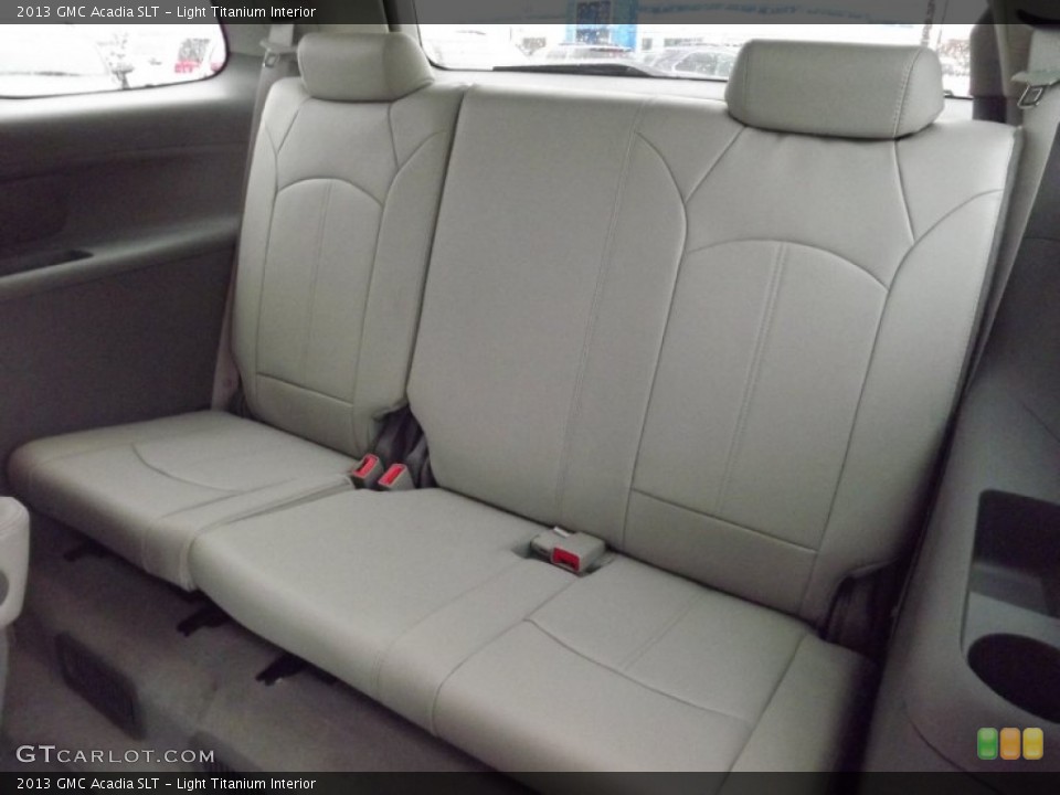 Light Titanium Interior Rear Seat for the 2013 GMC Acadia SLT #76810437