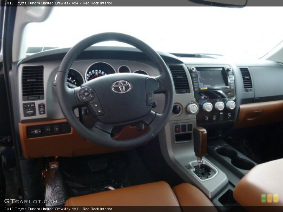 Red Rock Interior Dashboard for the 2013 Toyota Tundra Limited CrewMax 4x4 #76810656