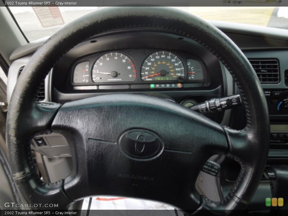 Gray Interior Steering Wheel for the 2002 Toyota 4Runner SR5 #76810854