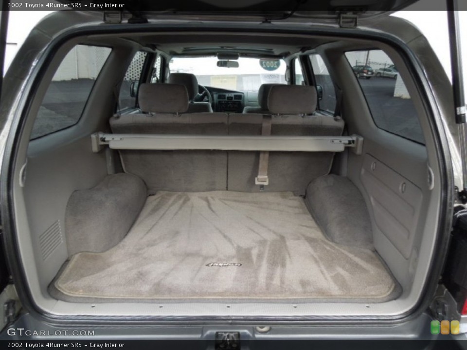 Gray Interior Trunk for the 2002 Toyota 4Runner SR5 #76810923
