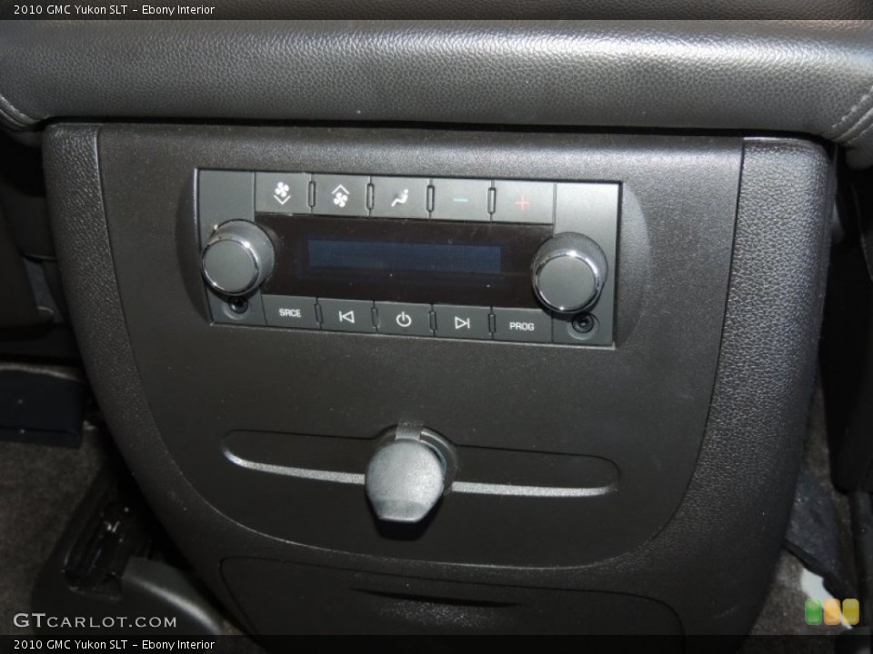 Ebony Interior Controls for the 2010 GMC Yukon SLT #76811340