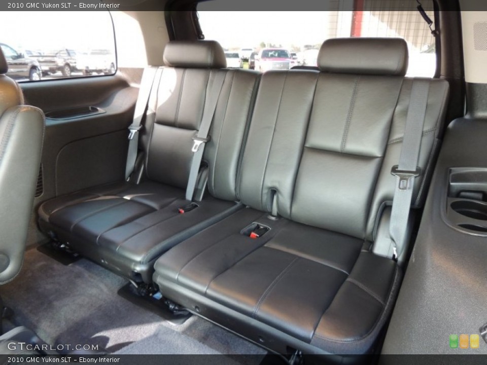 Ebony Interior Rear Seat for the 2010 GMC Yukon SLT #76811430