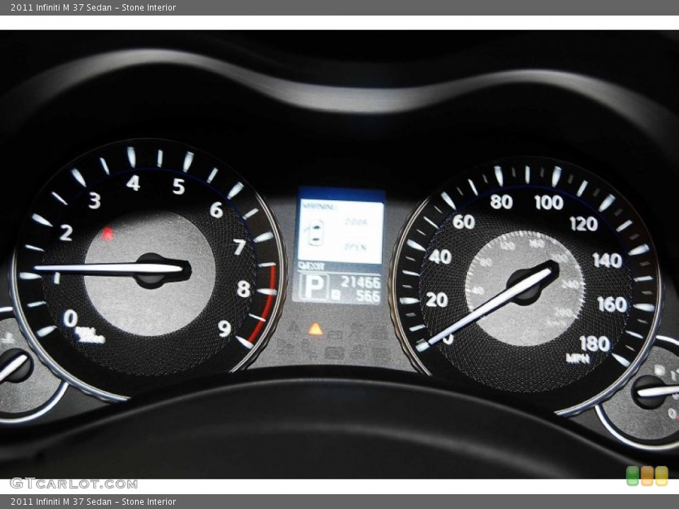Stone Interior Gauges for the 2011 Infiniti M 37 Sedan #76811624