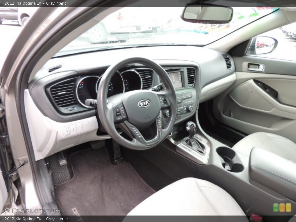 Gray Interior Prime Interior for the 2012 Kia Optima EX #76812738