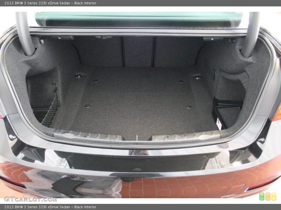 Black Interior Trunk for the 2013 BMW 3 Series 328i xDrive Sedan #76813328