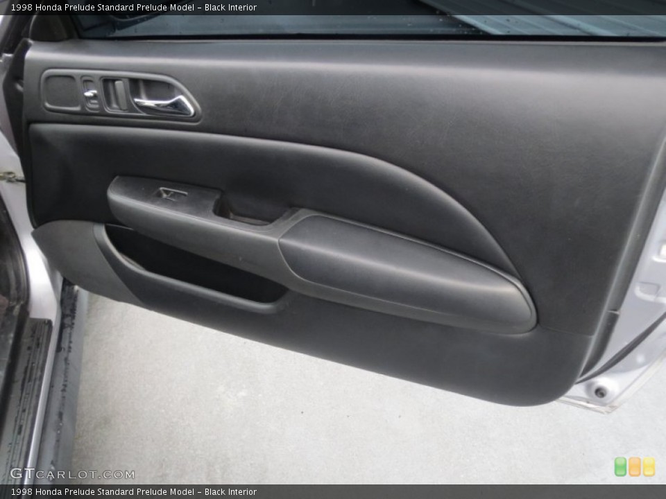 Black Interior Door Panel for the 1998 Honda Prelude  #76813416
