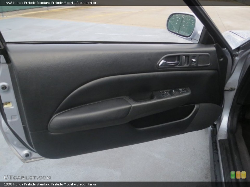 Black Interior Door Panel for the 1998 Honda Prelude  #76813518