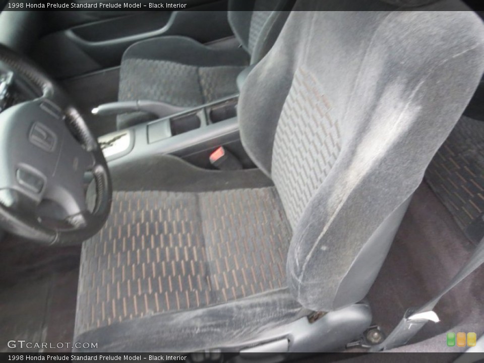 Black Interior Front Seat for the 1998 Honda Prelude  #76813551