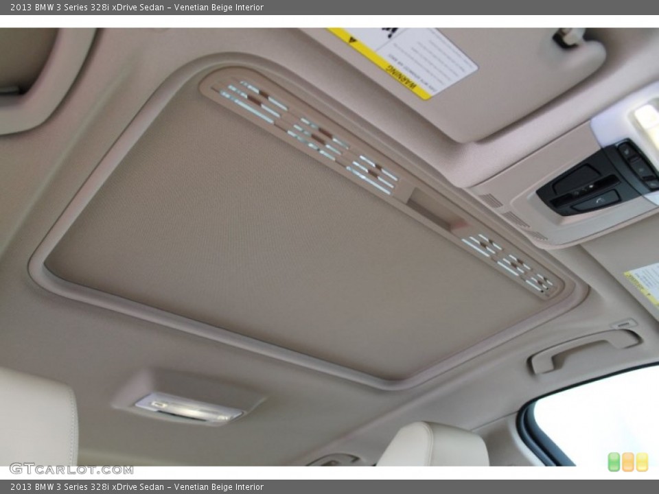 Venetian Beige Interior Sunroof for the 2013 BMW 3 Series 328i xDrive Sedan #76813665