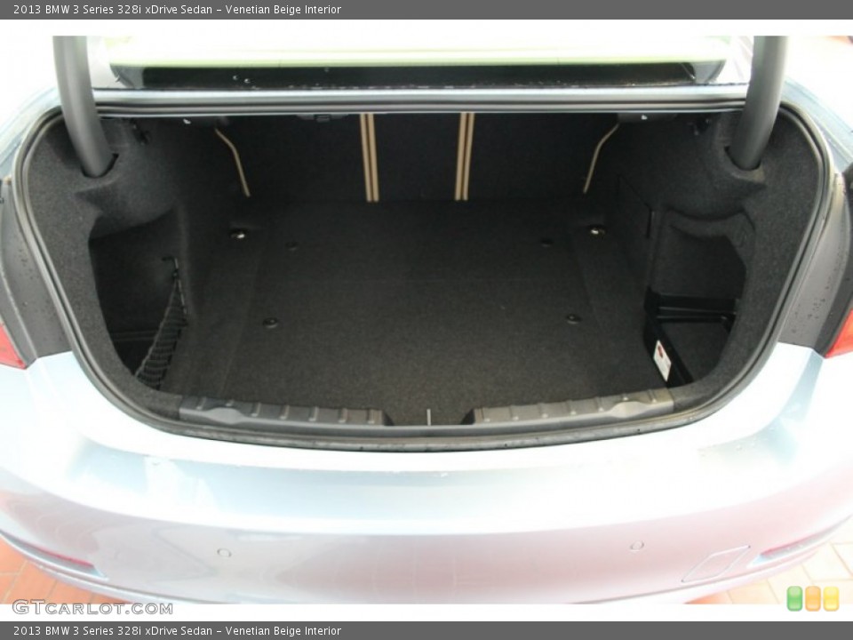 Venetian Beige Interior Trunk for the 2013 BMW 3 Series 328i xDrive Sedan #76813683
