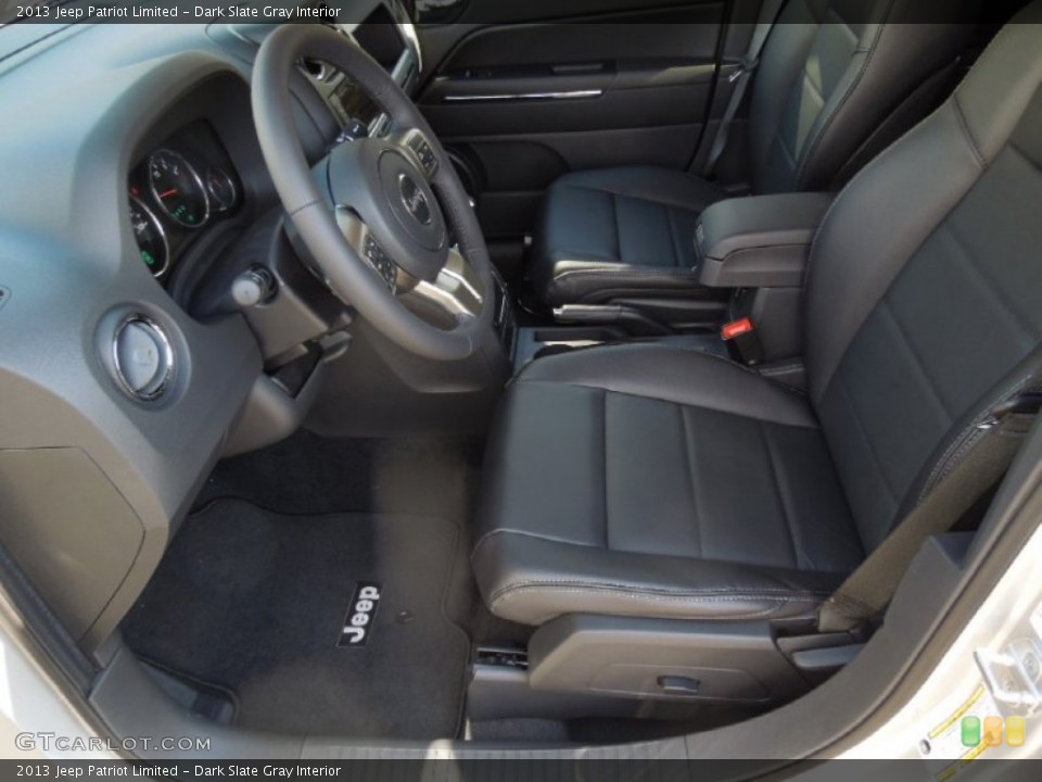 Dark Slate Gray Interior Photo for the 2013 Jeep Patriot Limited #76813839