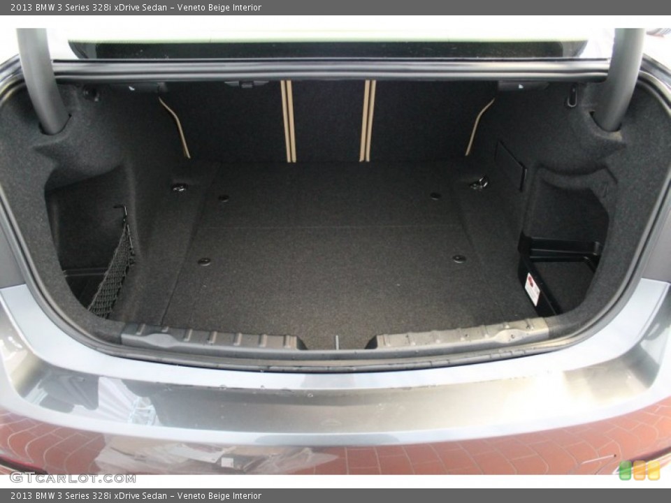 Veneto Beige Interior Trunk for the 2013 BMW 3 Series 328i xDrive Sedan #76814049