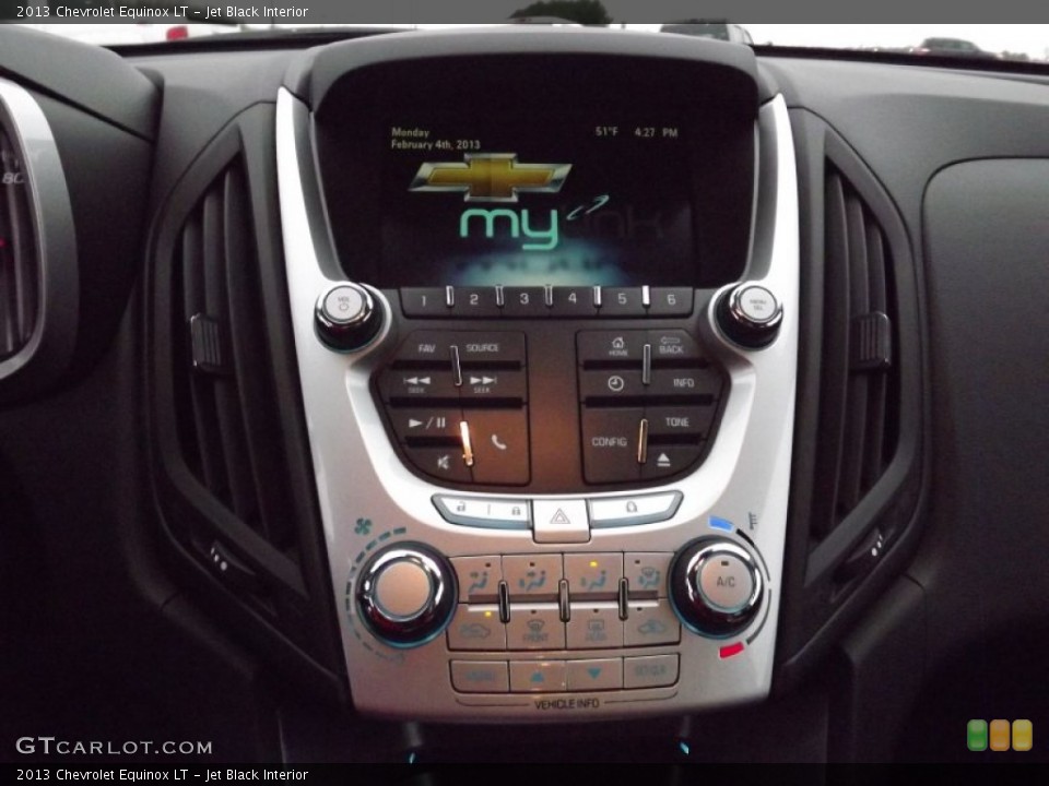 Jet Black Interior Controls for the 2013 Chevrolet Equinox LT #76815018