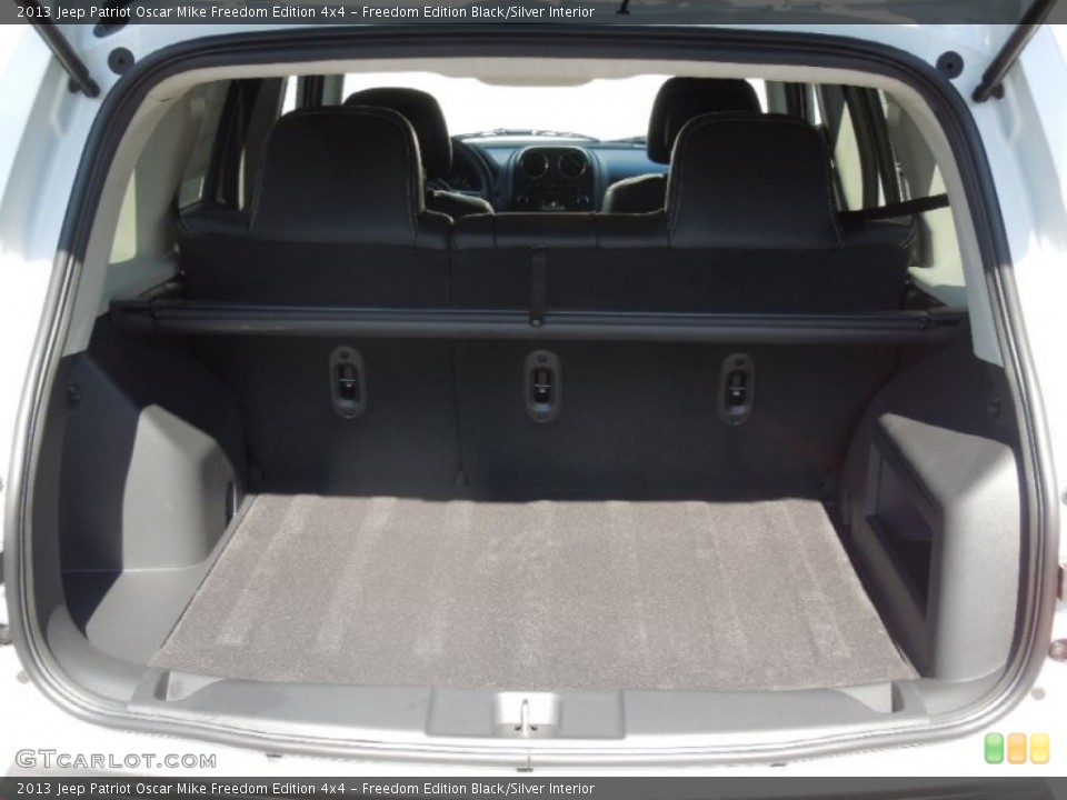 Freedom Edition Black/Silver Interior Trunk for the 2013 Jeep Patriot Oscar Mike Freedom Edition 4x4 #76815480