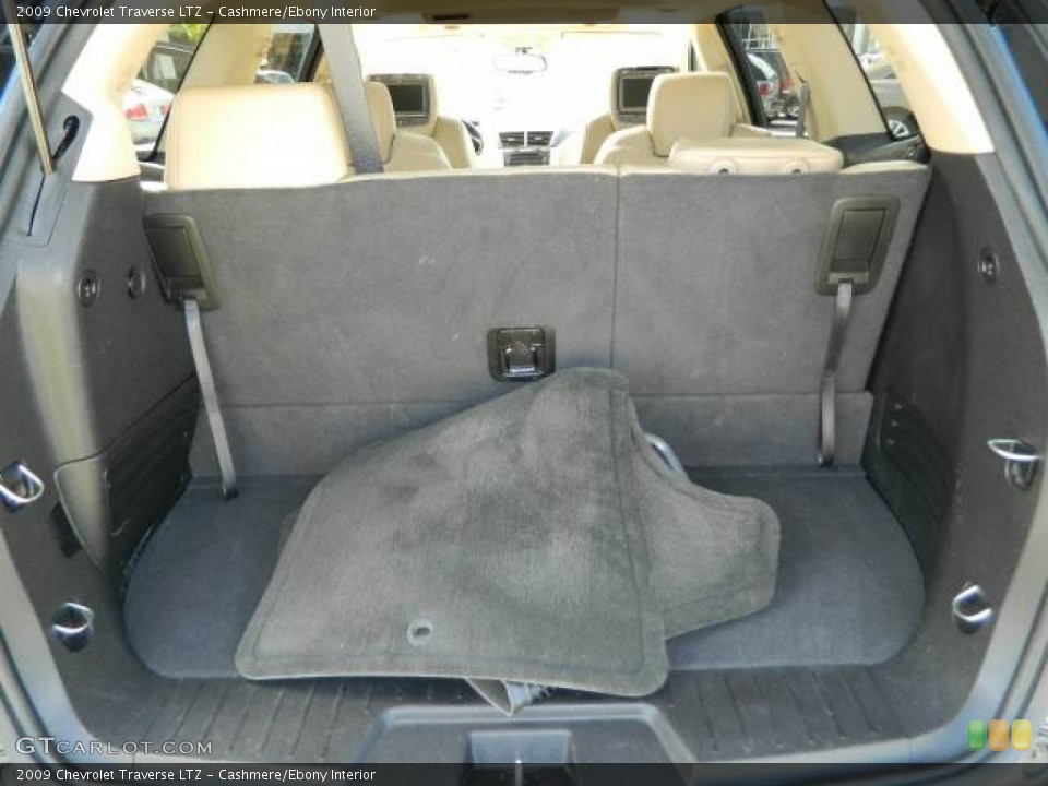 Cashmere/Ebony Interior Trunk for the 2009 Chevrolet Traverse LTZ #76816473