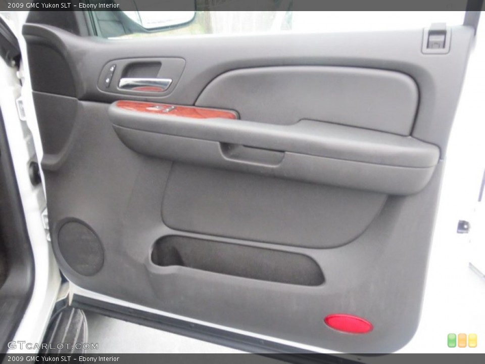 Ebony Interior Door Panel for the 2009 GMC Yukon SLT #76818115