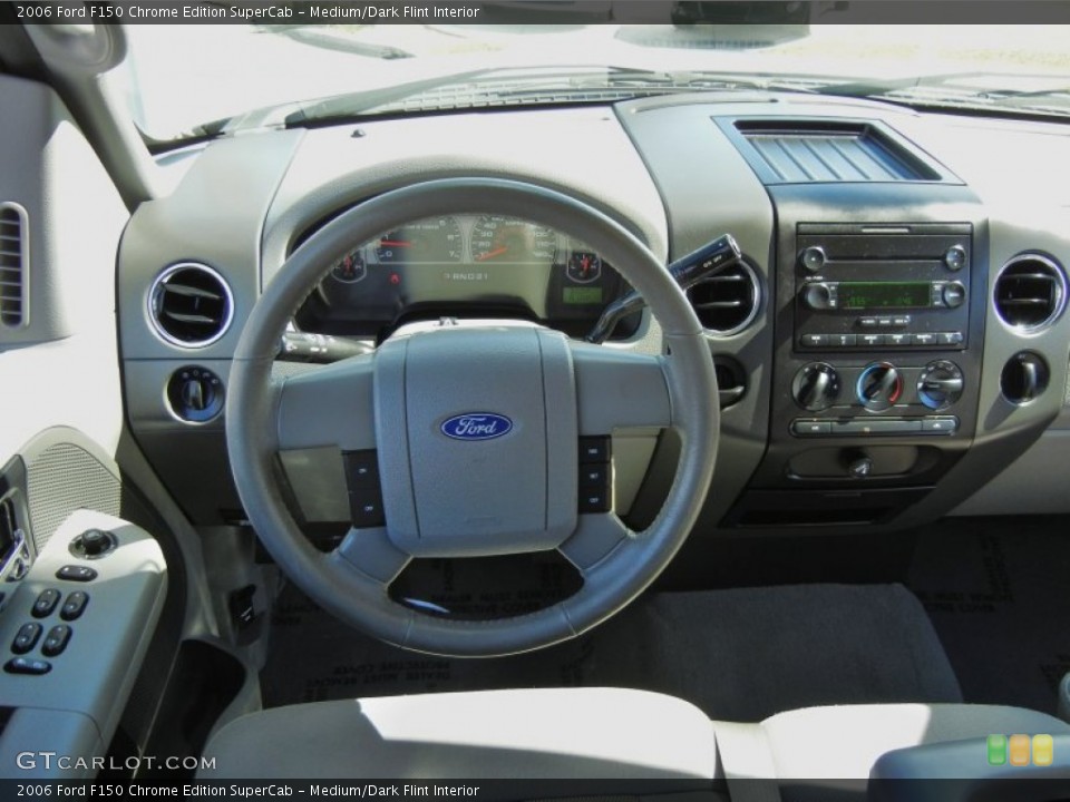 Medium/Dark Flint Interior Dashboard for the 2006 Ford F150 Chrome Edition SuperCab #76818874