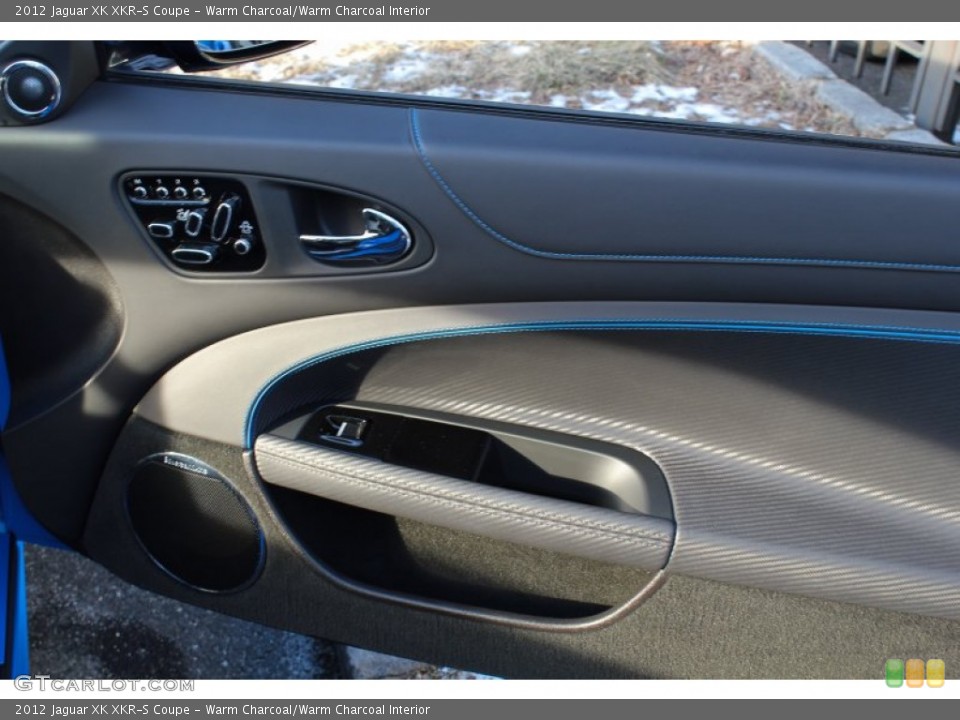 Warm Charcoal/Warm Charcoal Interior Door Panel for the 2012 Jaguar XK XKR-S Coupe #76818906