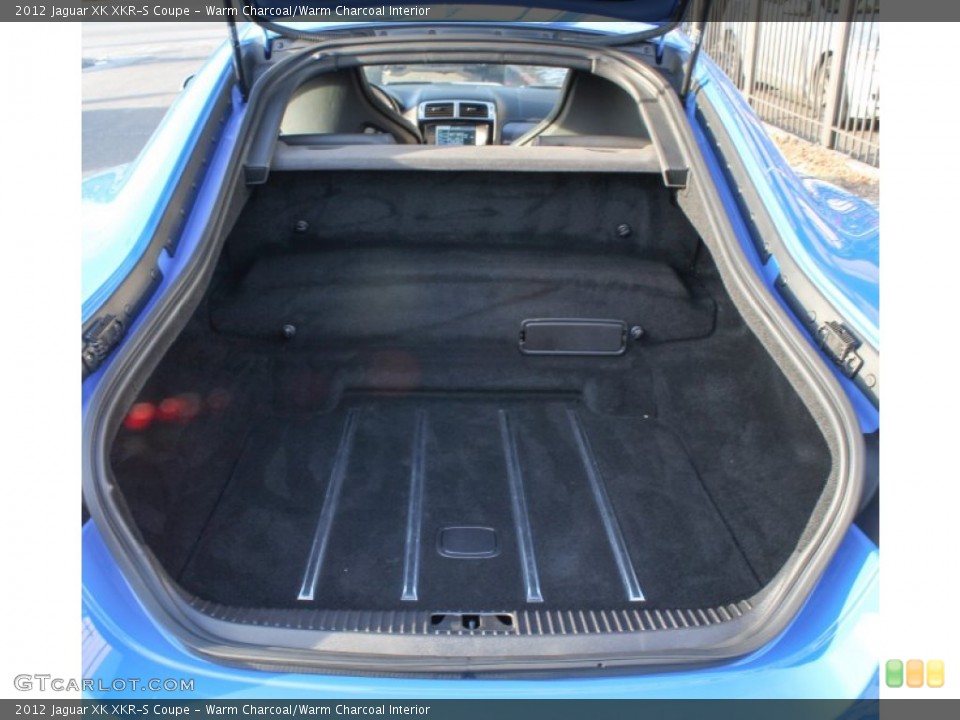Warm Charcoal/Warm Charcoal Interior Trunk for the 2012 Jaguar XK XKR-S Coupe #76818996