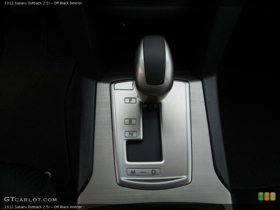 Off Black Interior Transmission for the 2012 Subaru Outback 2.5i #76819003