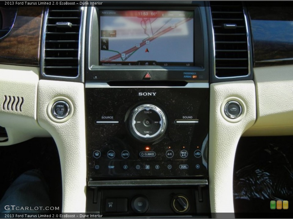 Dune Interior Controls for the 2013 Ford Taurus Limited 2.0 EcoBoost #76819268