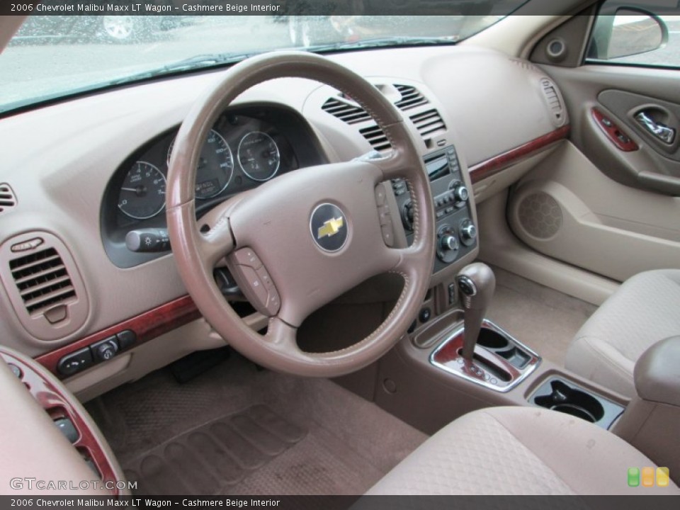 Cashmere Beige 2006 Chevrolet Malibu Interiors