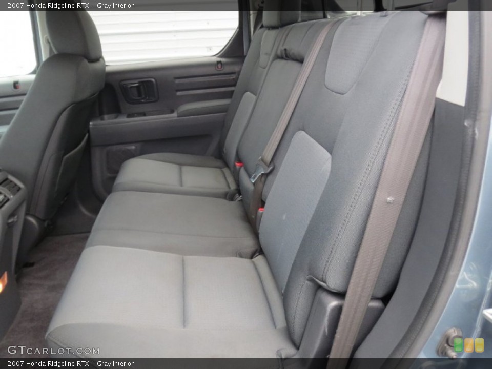 Gray Interior Rear Seat for the 2007 Honda Ridgeline RTX #76820493