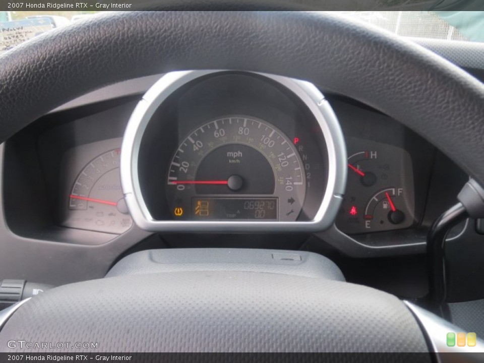 Gray Interior Gauges for the 2007 Honda Ridgeline RTX #76820715