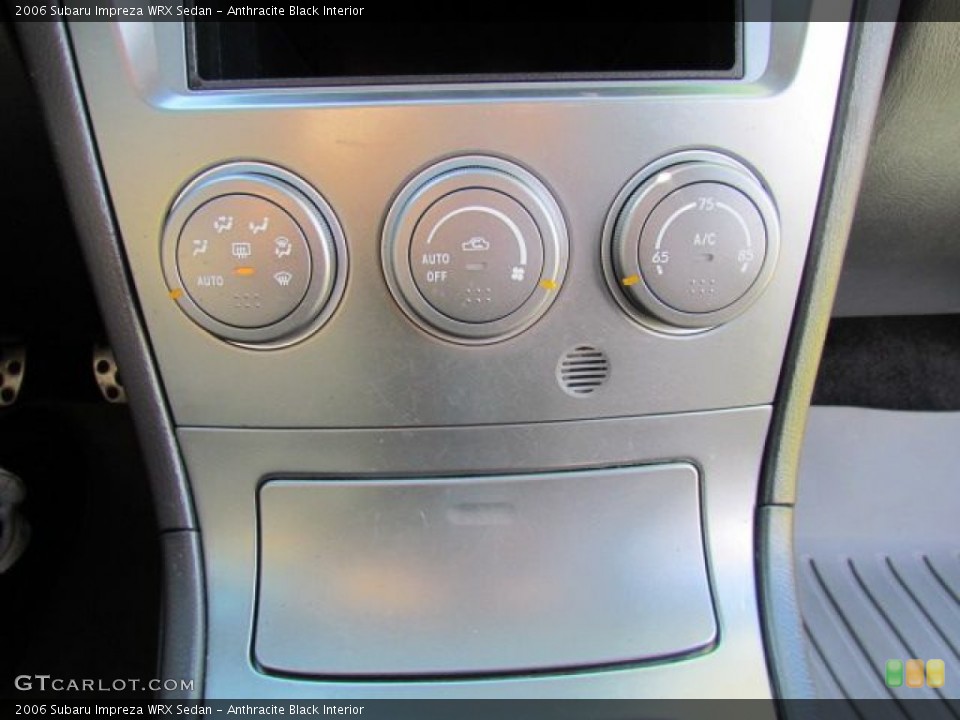 Anthracite Black Interior Controls for the 2006 Subaru Impreza WRX Sedan #76820763