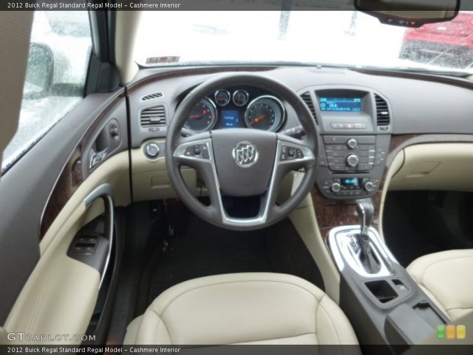 Cashmere Interior Dashboard for the 2012 Buick Regal  #76820940
