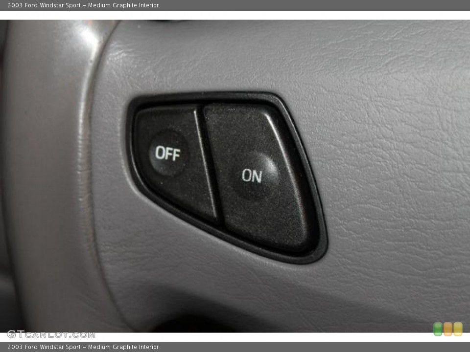 Medium Graphite Interior Controls for the 2003 Ford Windstar Sport #76821139