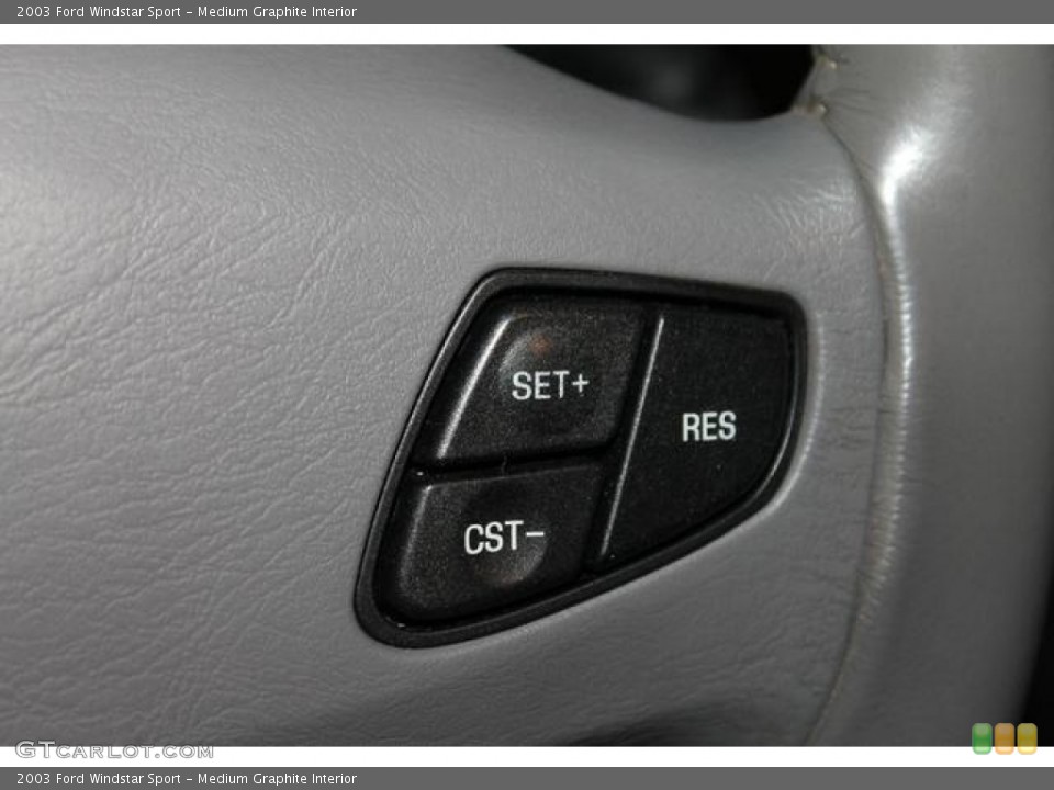 Medium Graphite Interior Controls for the 2003 Ford Windstar Sport #76821150