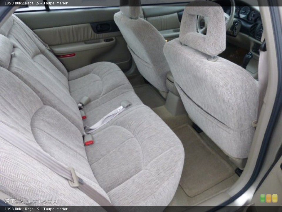 Taupe Interior Rear Seat for the 1998 Buick Regal LS #76821348