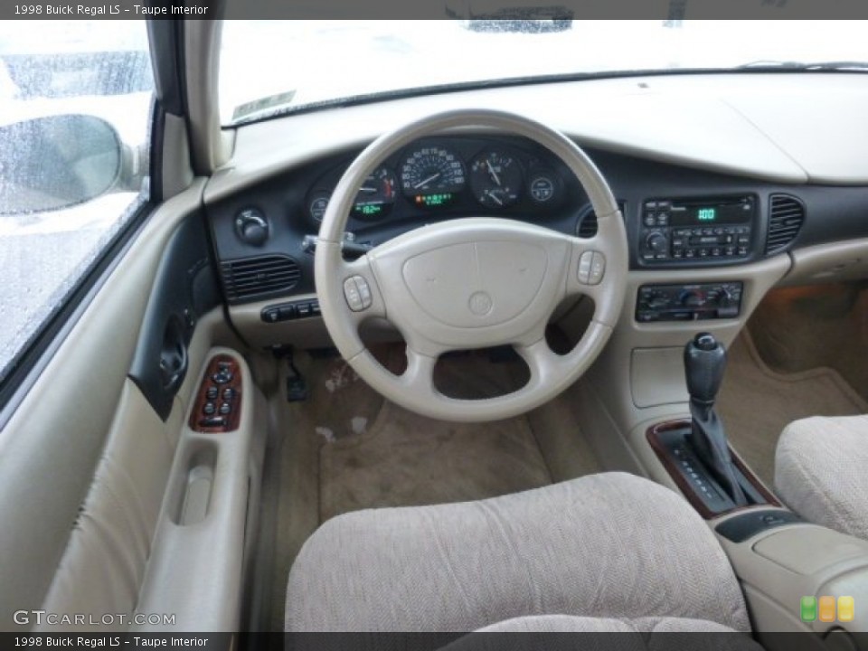 Taupe Interior Dashboard for the 1998 Buick Regal LS #76821386