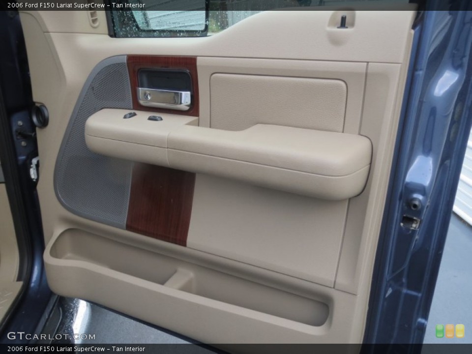 Tan Interior Door Panel for the 2006 Ford F150 Lariat SuperCrew #76822293