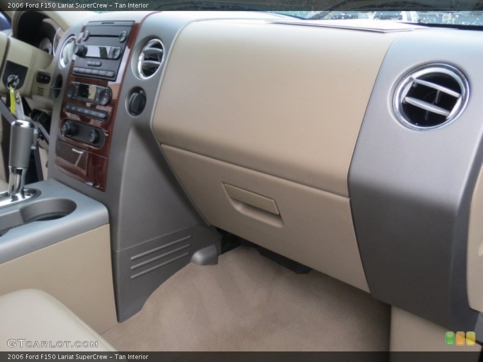 Tan Interior Dashboard for the 2006 Ford F150 Lariat SuperCrew #76822322