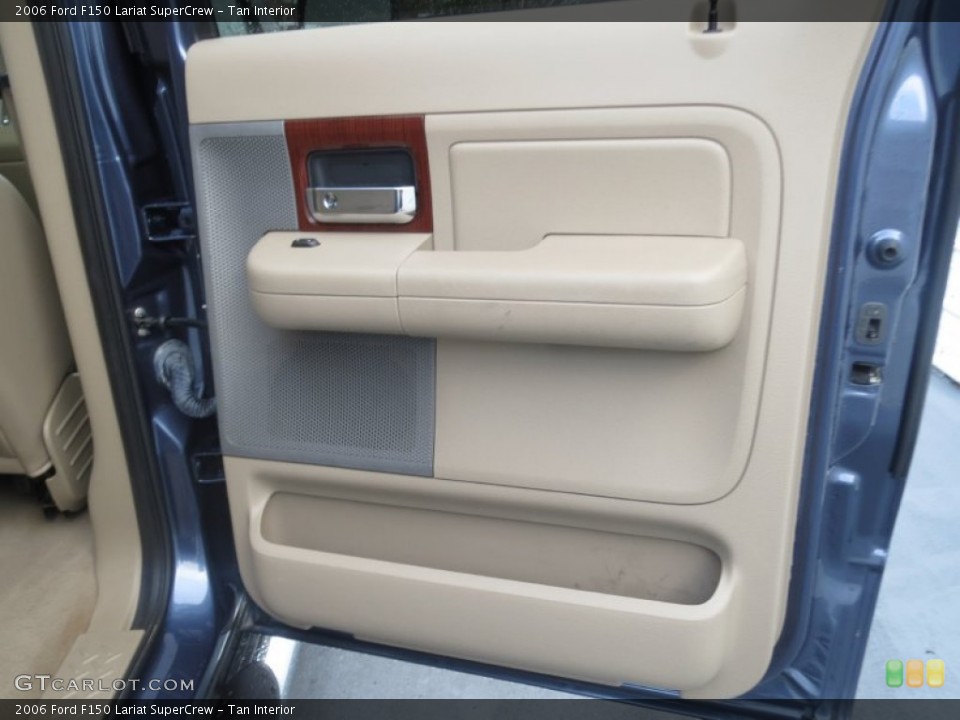 Tan Interior Door Panel for the 2006 Ford F150 Lariat SuperCrew #76822370