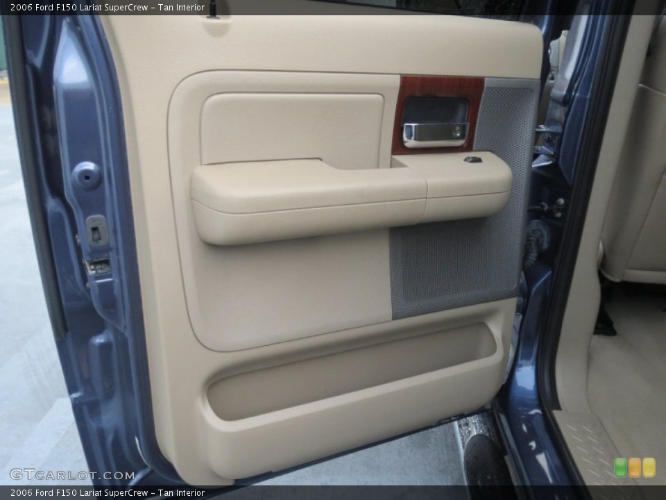 Tan Interior Door Panel for the 2006 Ford F150 Lariat SuperCrew #76822447