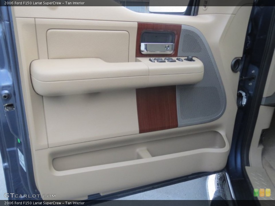 Tan Interior Door Panel for the 2006 Ford F150 Lariat SuperCrew #76822497