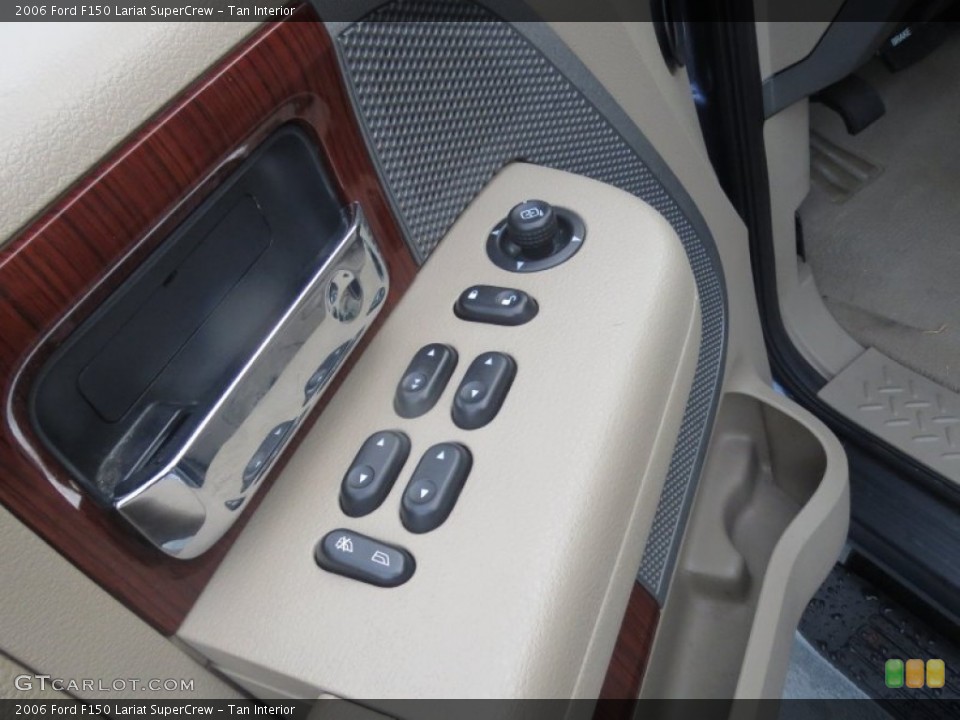Tan Interior Controls for the 2006 Ford F150 Lariat SuperCrew #76822528