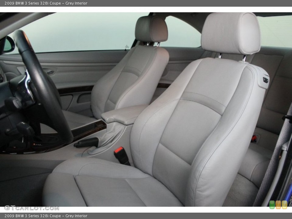 Grey Interior Front Seat for the 2009 BMW 3 Series 328i Coupe #76822645