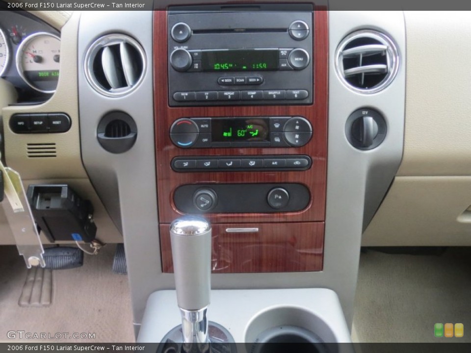 Tan Interior Controls for the 2006 Ford F150 Lariat SuperCrew #76822654