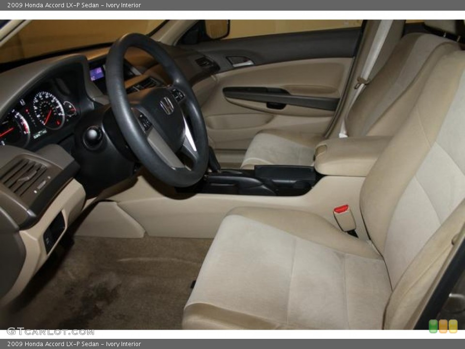 Ivory Interior Front Seat for the 2009 Honda Accord LX-P Sedan #76823775