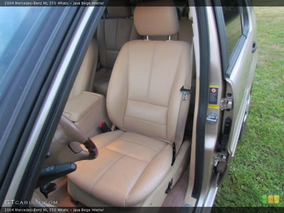 Java Beige Interior Front Seat for the 2004 Mercedes-Benz ML 350 4Matic #76823992