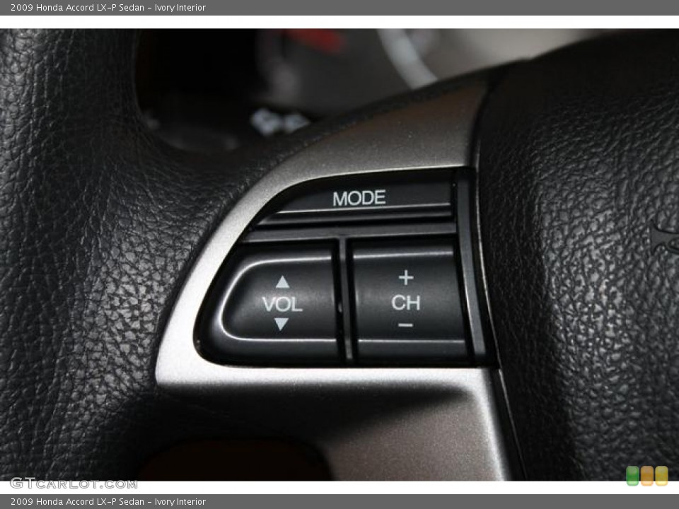 Ivory Interior Controls for the 2009 Honda Accord LX-P Sedan #76824014