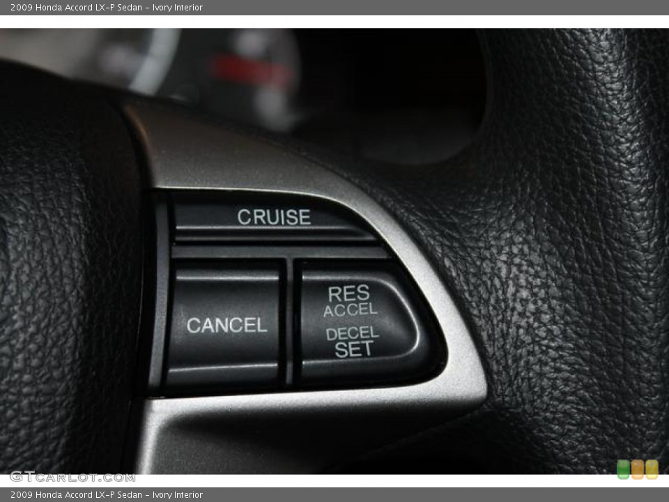 Ivory Interior Controls for the 2009 Honda Accord LX-P Sedan #76824038
