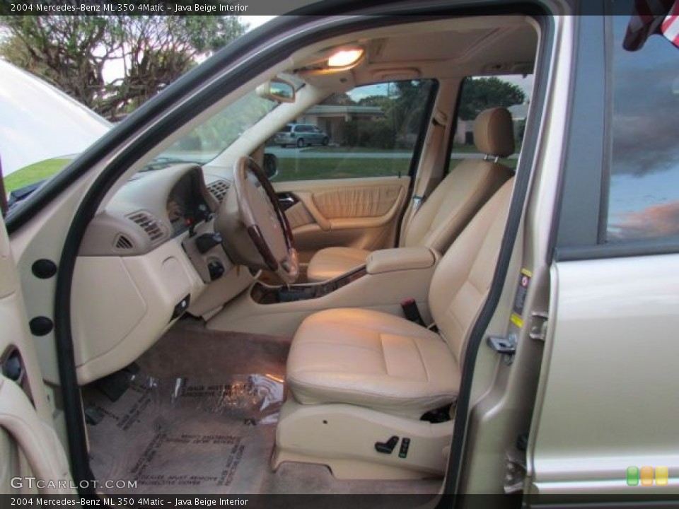 Java Beige Interior Photo for the 2004 Mercedes-Benz ML 350 4Matic #76824245