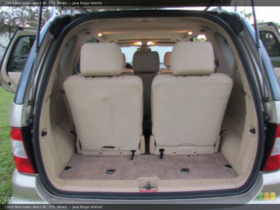 Java Beige Interior Trunk for the 2004 Mercedes-Benz ML 350 4Matic #76824292