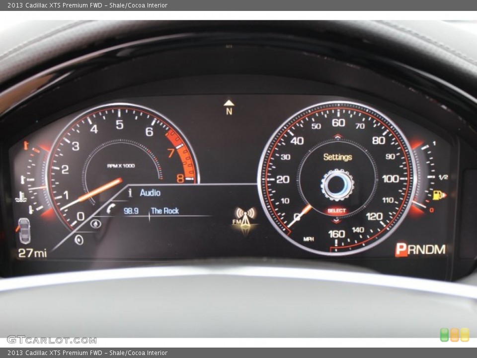 Shale/Cocoa Interior Gauges for the 2013 Cadillac XTS Premium FWD #76824342