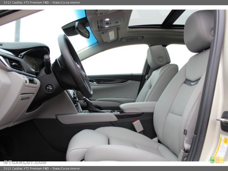 Shale/Cocoa Interior Front Seat for the 2013 Cadillac XTS Premium FWD #76824465
